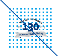 YONSEI UNIVERSITY 130 where we make history